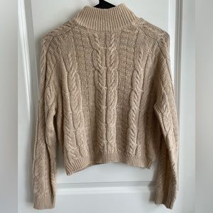 Tan Knit Sweater
